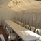 Optional luxury satin marquee lining